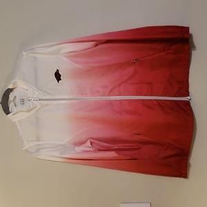 Women's Cutter & Buck Arkansas Razorbacks Ombre Rain Jacket